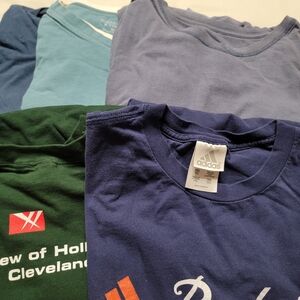 Adidas Navy Blue Crew Neck T-Shirt with Mixed Tee Bundle